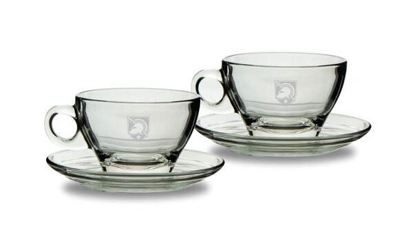 Caffe Latte Cup & Saucer, Set of 2 | Academy Store